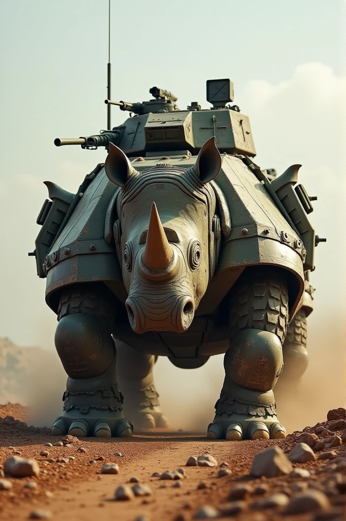 Elephant and tank mesup