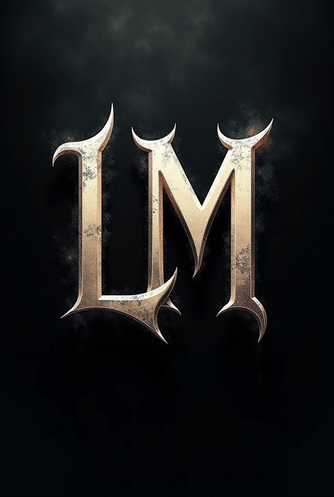 Metal medal with Jack Skellington in the background, also in metal, and the initials LMU in the center with a phrase "World leaders 493" around 