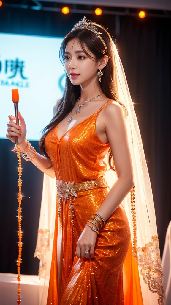 In a vibrant club, a stunning Indian woman wearing a gorgeous saree catches the eye with her alluring charm. She sits elegantly, holding a drink in her hand, radiating confidence and sophistication. The saree she wears showcases intricate patterns and vibrant colors, perfectly complementing her beauty. The club is bathed in atmospheric studio lighting, with beams of light cutting through the air, creating a sense of drama and mystery. Captured by the talented photographer Ellen von Unwerth, using a Nikon D850 with a prime lens, the lighting conditions are characterized by a mix of studio lighting and volumetric lighting, enhancing the ambiance and emphasizing her captivating presence. --v 5 --q 2
