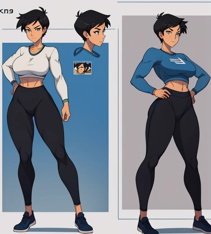 Asian girl, soft lips, simple background, Minimalism, monotonous, wearing a big sweatshirt, black pants, gym sneakers, standing, perfect hands, perfect anatomy,