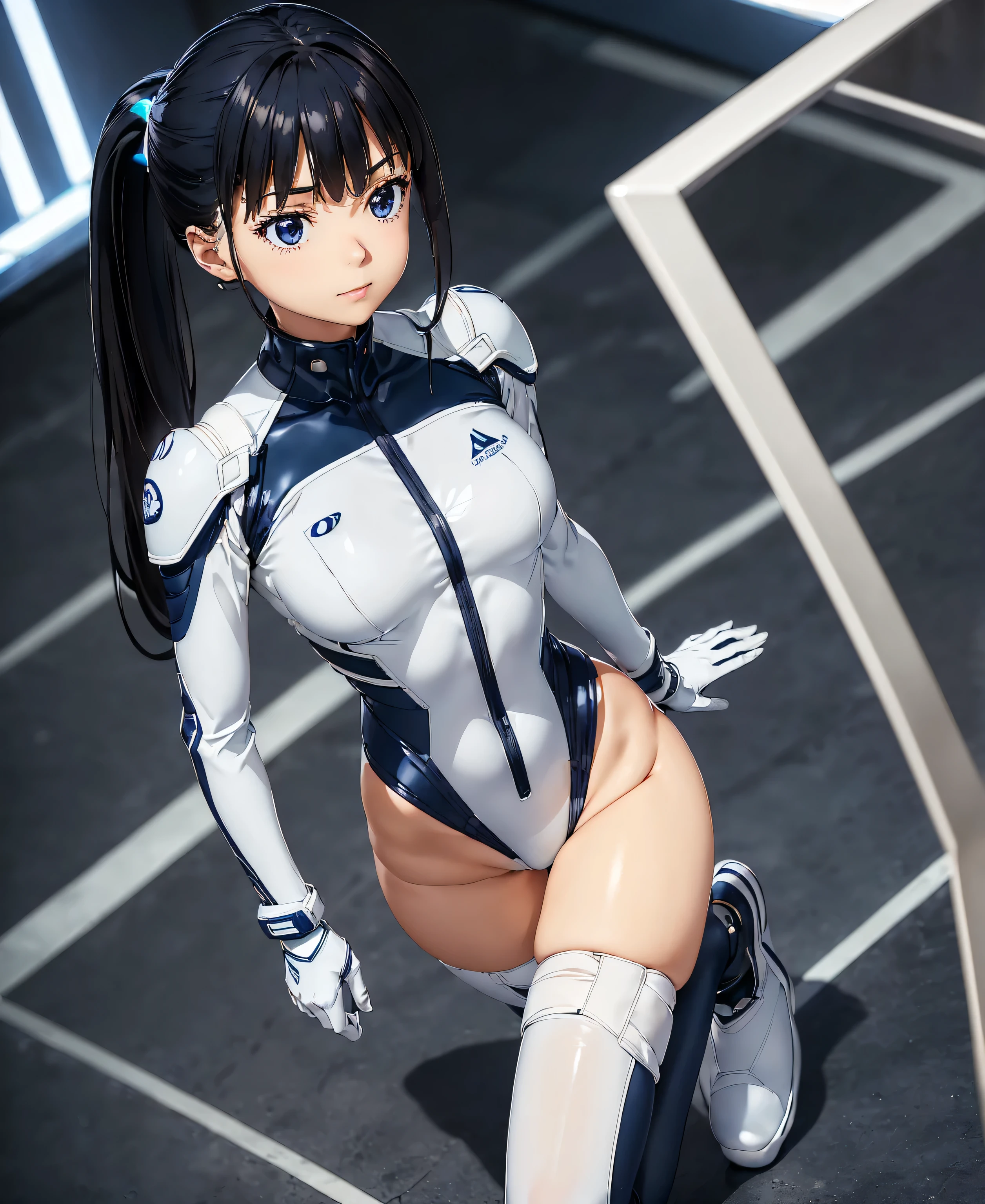 1 female gymnast, (((realistic, highest quality, High resolution, real women pictures:1.1))), (((16 year old girl wearing a long sleeve leotard:1.2)), ((inside stadium)), (slender body shape:1.4), Cowgirl性交, (anatomically correct:1.1), short-haired with bangs, 膣に陰茎を挿入するCowgirlポーズ, curved body, 大きく股を開いてCowgirl, She is wearing a leotard made of too thin material., A white leotard that sticks to your skin too much, Detailed depiction of the vagina, beautiful thighs, A huge penis is thrust up from a man, nose too small, toned stomach, 16 year old beautiful girl has sex with her clothes on, saddle, Cowgirl, Girl straddling guys'penis of, Too cute small face, touch his abs, nostrils are not visible, realistic, vagina is wet, lips slightly open