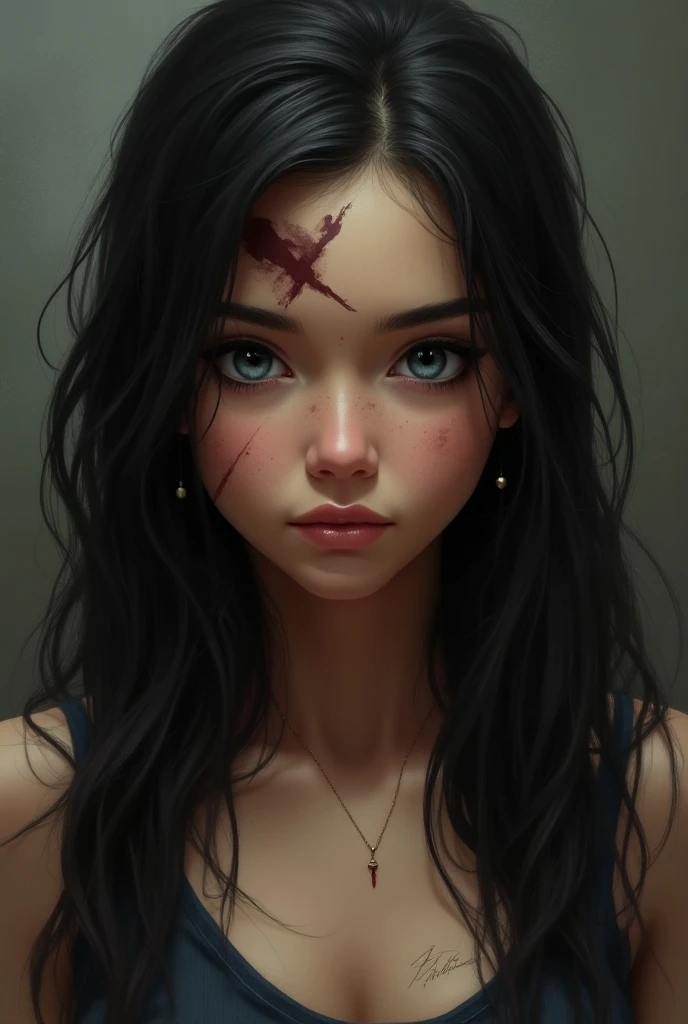 (masterpiece, best quality), megan fox, beautiful face, pov_strangling, drooling, asphyxiation, coughing blood,