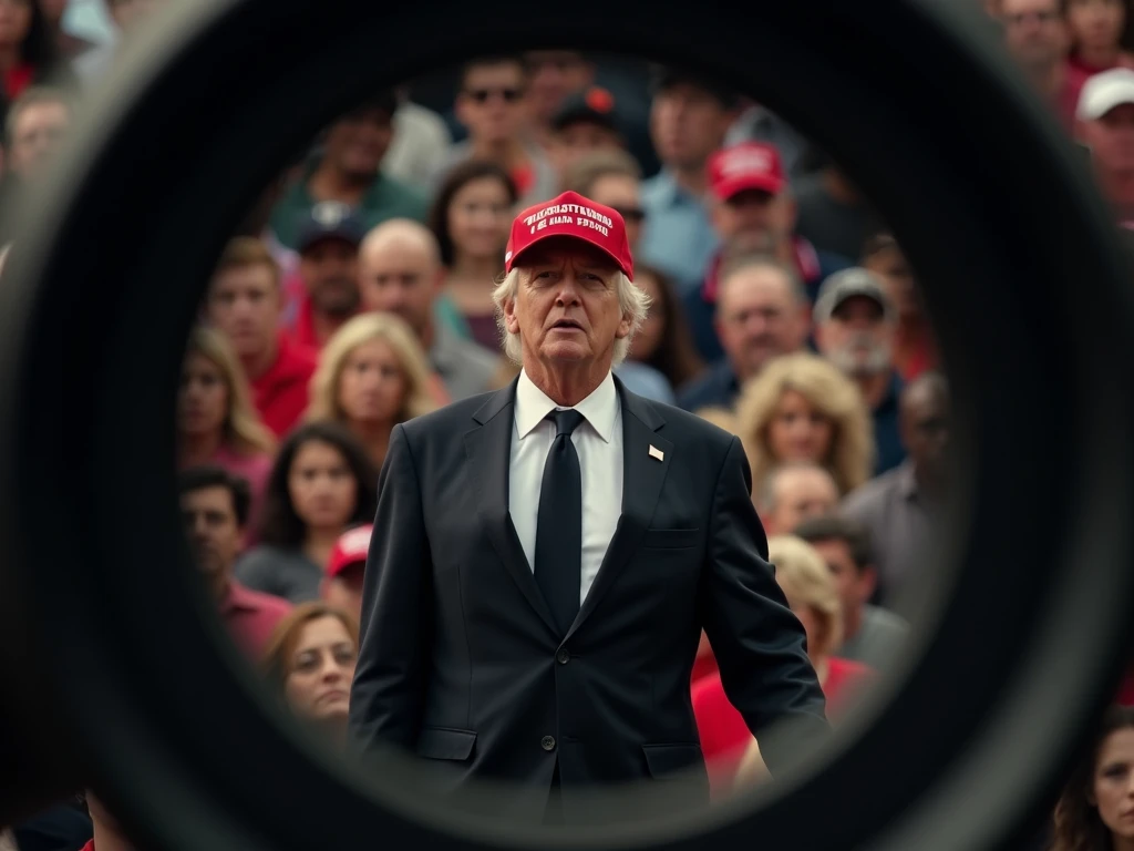 Unwillingly, Trump was arrested by the police, and finally rose up to seize power