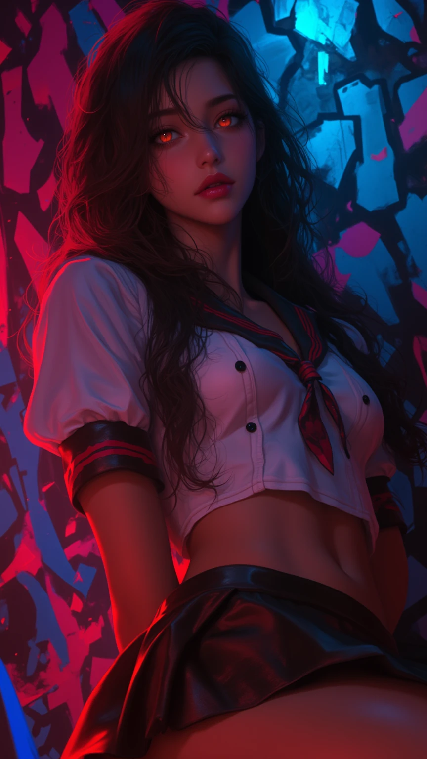 very sexy girl, long hair, slim, very small breasts, dressed as a schoolgirl, on the couch in a living room overlooking a magical night with stars,(best quality, 4k, 8k, high resolution, masterpiece: 1.2), ultra-detailed, (realistic, photorealistic, photorealistic : 1.37), intricate details, vivid colors, sharp focus, professional, Dave McKean artwork, surreal oil touch, oil painting style, portrait, woman, beautiful detailed eyes, beautiful detailed lips, dreamlike atmosphere, game of shadows, soft lighting, fun pose, dark tones, ethereal background, fantasy elements, texture, layered composition. {{{,nsfw,speech bubble,sexy schoolgirl, {{{,{pussy,spread her pussy,cum,cum on pussy,masterbation,straddling,y}}},cute,ultra detailed skin,sketch}}}, ,}}}, art inspired by Bill Sienkiewicz and Dave McKean