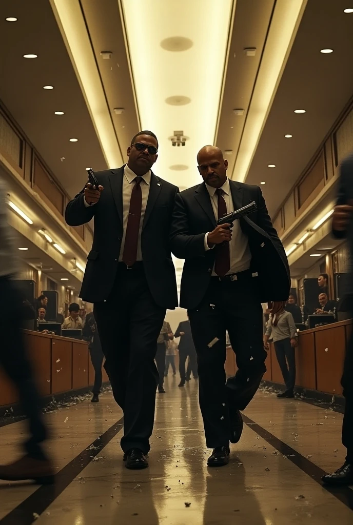 Steve harvey being chased by monsters