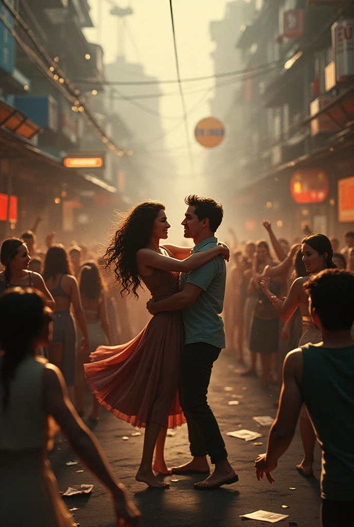 Raining and dancing