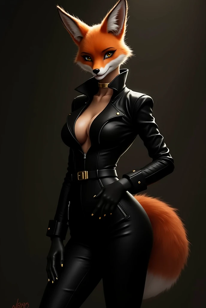 (1 girl:1.2), sexy fox girl, sensually ??????, realistic blonde hair, large silicon breasts, full body, very detailed (by ratte and nuzzo and kenket:0.7), realistic fur, real, detailed, (detailed fur, furry body:1.2), furry, anthro, best quality, professional photo, photorealism, high quality, volumetric, ray tracing, HDR, 4K, 8k, absurd res, realistic, max shading, ((masterpiece)), full body, wearing black leather and stockings