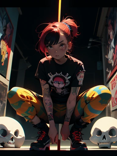 beautiful emo girl, little thong, на четвереньках, blowjob joi, showing the perfect ass, blowjob gesture, realistic style, highly detailed, hyper realistic, 8k, insanely detailed, intricate details, photorealistic, chiaroscuro lighting, dramatic shadows, cinematic composition, sexy atmosphere
