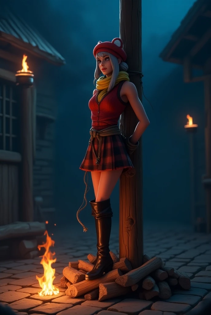 ((full body):1.5) ((Princess Zelda and Zombies):1.2) Princess Zelda:{blue shirt and long black pants, shirt and pants extremely tight around her body, she has extremely heavy breasts, has short blue hair, has green eyes, is doing sexual pose, smiling, she is walking}; background: {grisly city, night, raining heavily, various zombies}, 16k, high quality, high details, UHD,