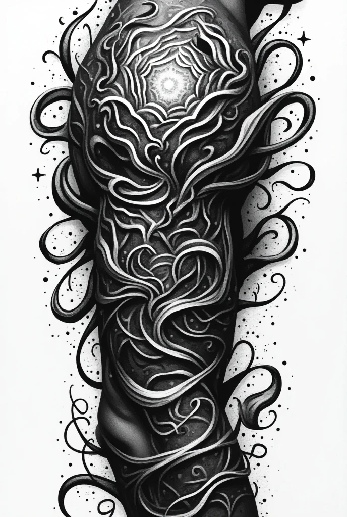 Advertising logo for a tattoo studio 
