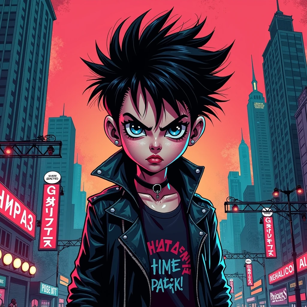 Rock punk album scott pilgrim style