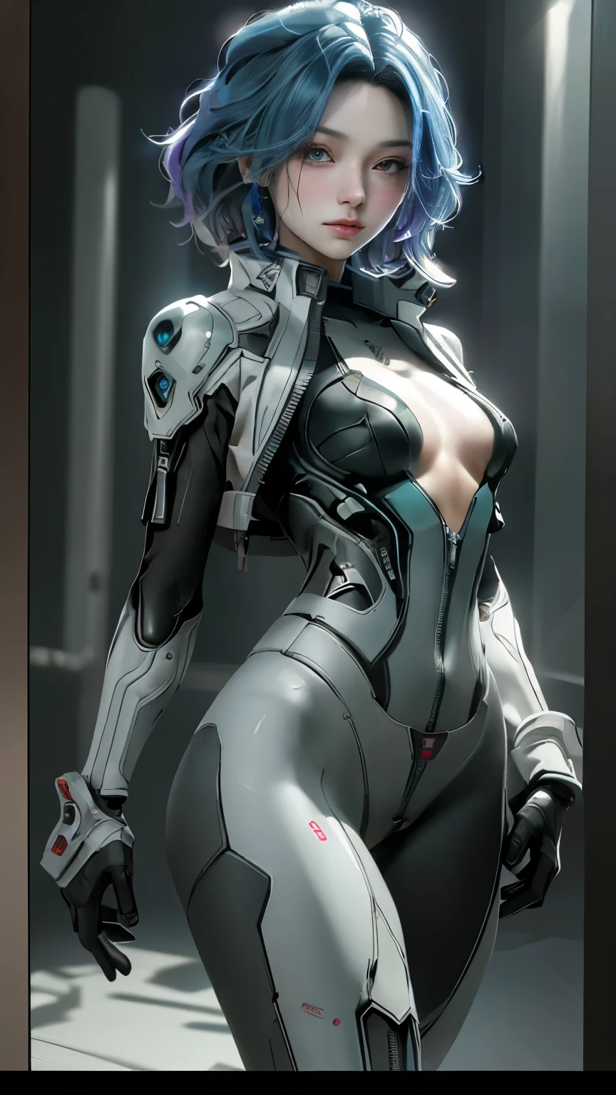 One (cyborg female:1.4), (wearing transparent suit:1.4), sitting, (show window on cyberpunk street at night), (lustful face), (beautiful face), detailed face, skinny, (flesh body:1.4), (gigantic massive breasts), (protruding nipples:1.2), (left index finger on nipple:1.1), (more details of nipples:1.1), (more details of pussy:1.1), (perfect pussy), (hariy pussy), (detailed skin), (image noise reduction:1.2), highest quality, 4k, High detail RAW color Photo, (high image saturation), (image contras 300:1).