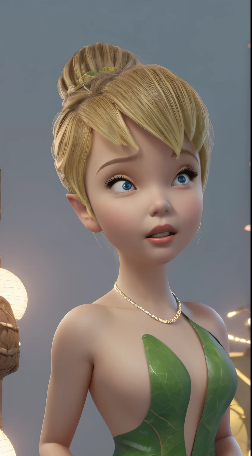 Tinkerbell Disney is very hot. busty. cutout. production