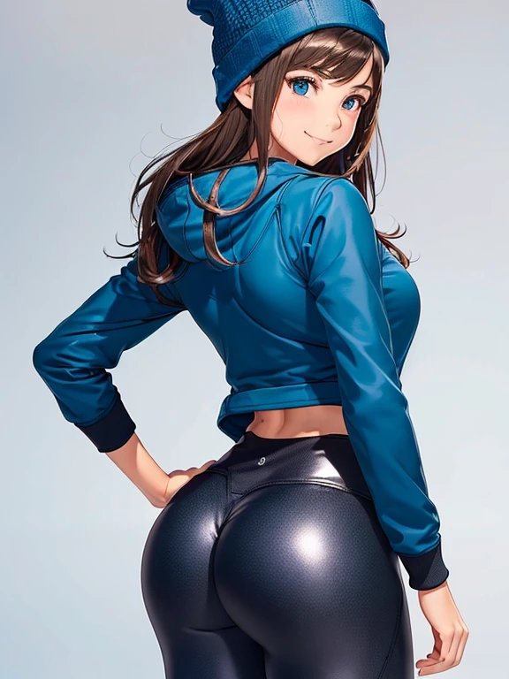 nsfw:1.4, schoolgirls Uniforms, sexy cute beautiful Riley Reid as sexy classmate smiling, ((huge curvy-shaped ass)), (((slim thick))), (((skinny))), ((((ultra-detailed)))), (((photorealistic))), 8k, (curvy accentuated booty), one girl