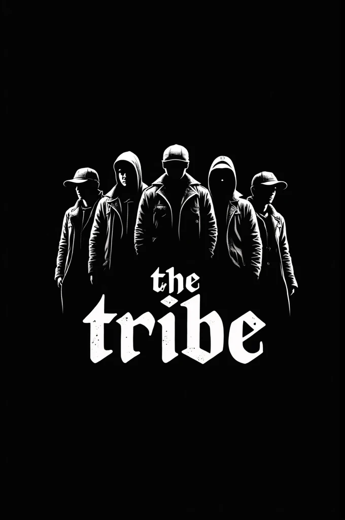Create a logo for a school group called "the tribe" that looks professional and youthful, graffiti style "wildstyle"