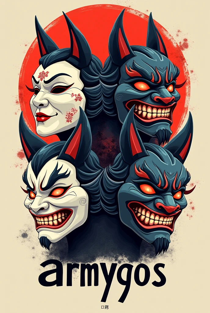 Highest quality Japan Yokai scared Creepy