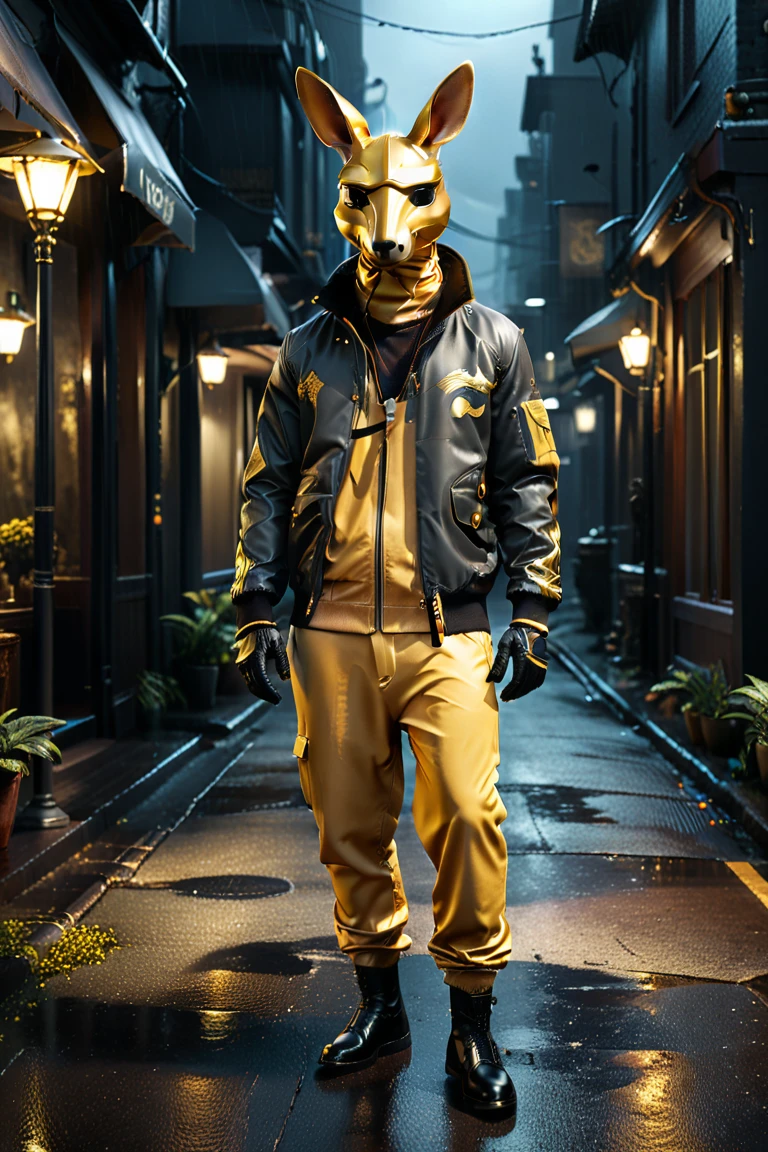 (glossy magazine cover), action-packed, man in yellow transparent cape (sitting on steps), cyborg man cyberpunk streetwear, yellow cape, cyberpunk motorbike helmet, cyberpunk knight, space helmet, black trousers,
octane trend on, artstation, anime footage, hackerman, beautiful black blue yellow, pixiv frontpage, Darek Zabrocki, cyberpunk art,