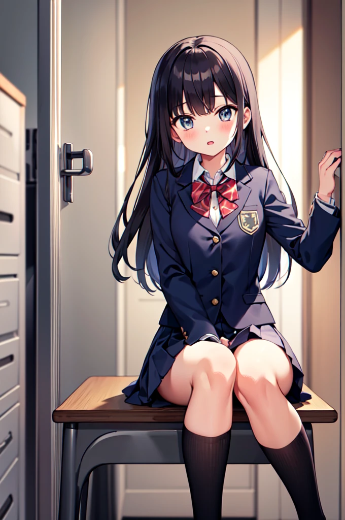 {masterpiece}, {best quality},1girl,school_uniform