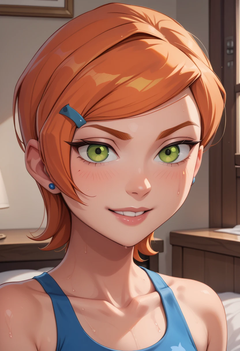 Anime porn,gwen tennison (ben10), digital art by Okada Beisanjin