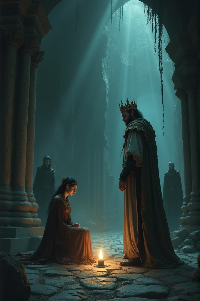 A king is killed by a princess who is resurrected by an evil necromancer、Dungeons&Dragons