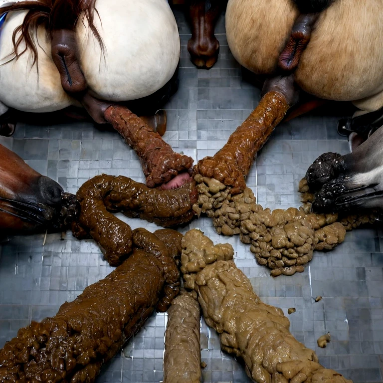 masterpiece, high quality, realistic, detailed background, ((((horse, feral, equine pussy)))), (feral), (((wide hips))), ((((side view, anal, huge balls, on table)))), (masterpiece), best quality, 4k, 2k, ((((feral, duo, anal)))), (((((feral, cum, on back, hooves, all four legs up, anus, excessive feces, dirty, messy, BDSM, tied up, huge belly, inflation, oral, deepthroat)))))