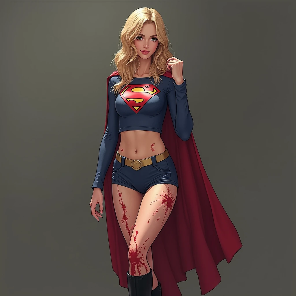 Supergirl's bloody