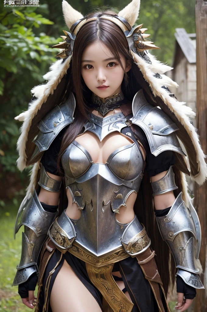 Professional , ​masterpiece、top-quality、photos realistic , depth of fields 、(A dark-haired) 、（Gemstone White Metal Body:1.4),(Matte Black、Jewel Gold Weapon、（maikurobikini）,Gorgeous metal weapons ,Particles of light、（Fight dragons）、（Black wings）、（（ Detailed and gorgeous sword of the brave）） ,Light Effects、intense fighting、Wind-effect、magic circles、 (A dark-haired)  ,Fight soldiers in skeleton armor ,Detail and ornate jewel crown、With the legendary magic wand、Dragon's tail、explosions、（（maikurobikini））、（（Gangle's forest background））、Beautiful Caucasian beauty、１a person、dynamic ungle,(((Details of the two demon horns on the head)))、Smaller head、A smile、Background inside the castle、Thin and beautiful female hands、cleavage of the breast、Soldier in iron armor on background、Mystical expression、Light Effects、Wind-effect、With the legendary magic wand、（wingspan）、Toostock、Anatomically correct body、
