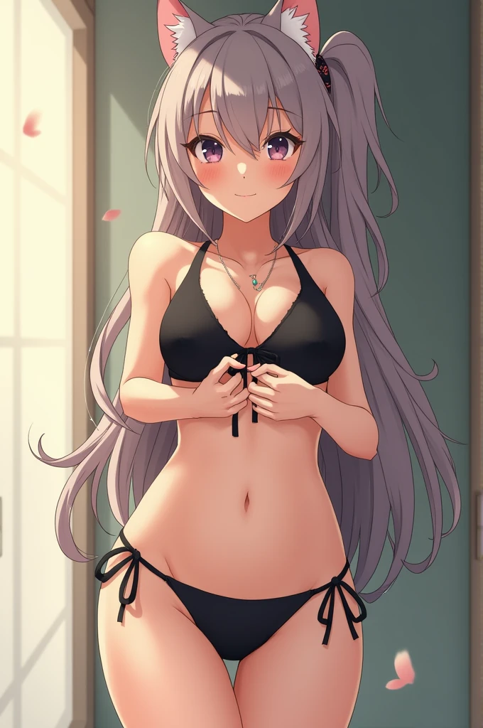 Anime character without any clothing