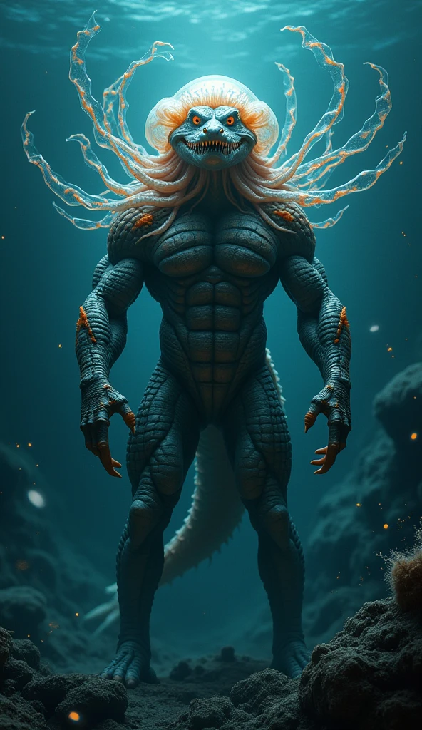 The union of a man and a fish