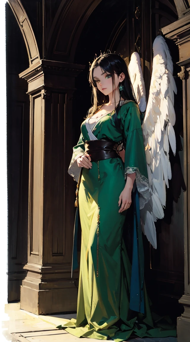 Fine matte paint,Skeleton Dark Angel, Haunted castle with large wings, Fill the drawing table with a knife,terroral,uncanny,horrid,secret terror,tentaculata,grape trees,The eye,uncanny valley effect teeth,all fours,Critters,Blood Moon,Sharp fangs,vampire tooth,Blood