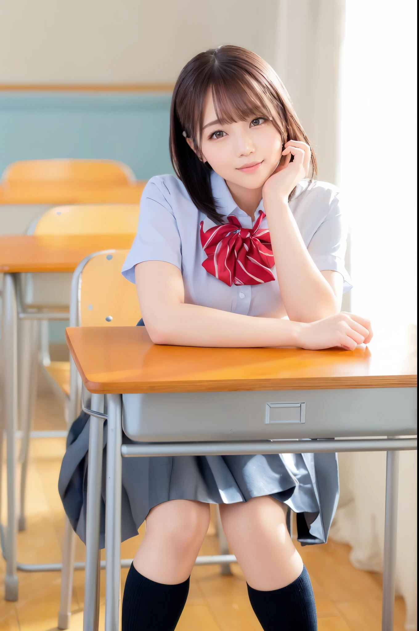 (high resolution:1.5), (masterpiece:1.5), full body, very detailed, best quality, 8k, ((2 girl)), (Cute Japanese woman), cute 20 beauty, slim body, (medium breasts:1.5), detailed face, Beautiful and elegant face, cute face, (Round face:1.4), thin lips, natural bangs, arched eyebrows, well-groomed eyebrows, (big eyes with a good balance between the left and right sides), cute eyes, beautiful eyes, beautiful thin nose, beautiful face line, (beautiful skin), medium hair, (natural bangs), (looking at the camera with a Gentle smile), beautiful legs, smooth skin skin, slim and beautiful thighs, fair skin, Beautiful breasts, (Slender and slim body:1.5), 