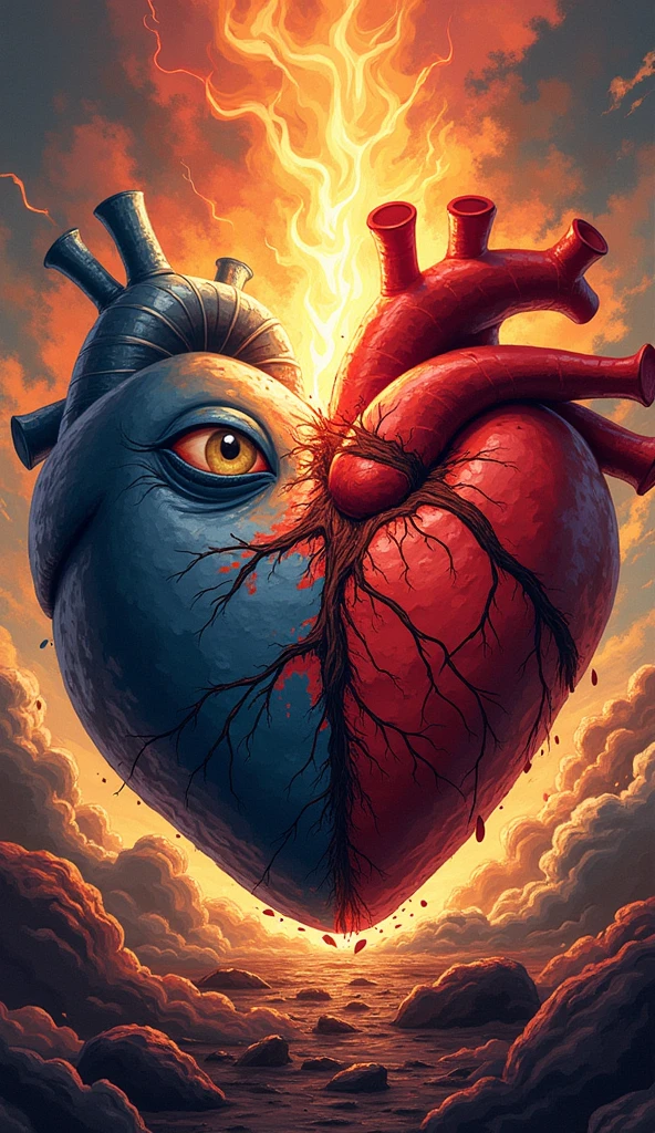 Phenomenon that evolves even with weathering Wounds to forget, don't heal BREAK Both the hot heartbeat and the lies will eventually come to an end I counted on my fingers The time of my last freedom
BREAK surrealism, abstract [anime cell shading:0.2]