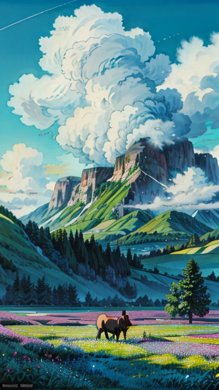 The artistic conception of ancient poetry integrates a variety of elements and the scene is atmospheric