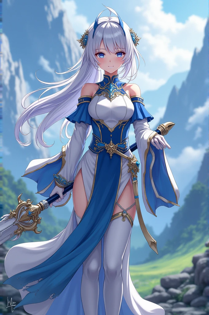 Create the image of the character Elizabeth from 7 deadly sins