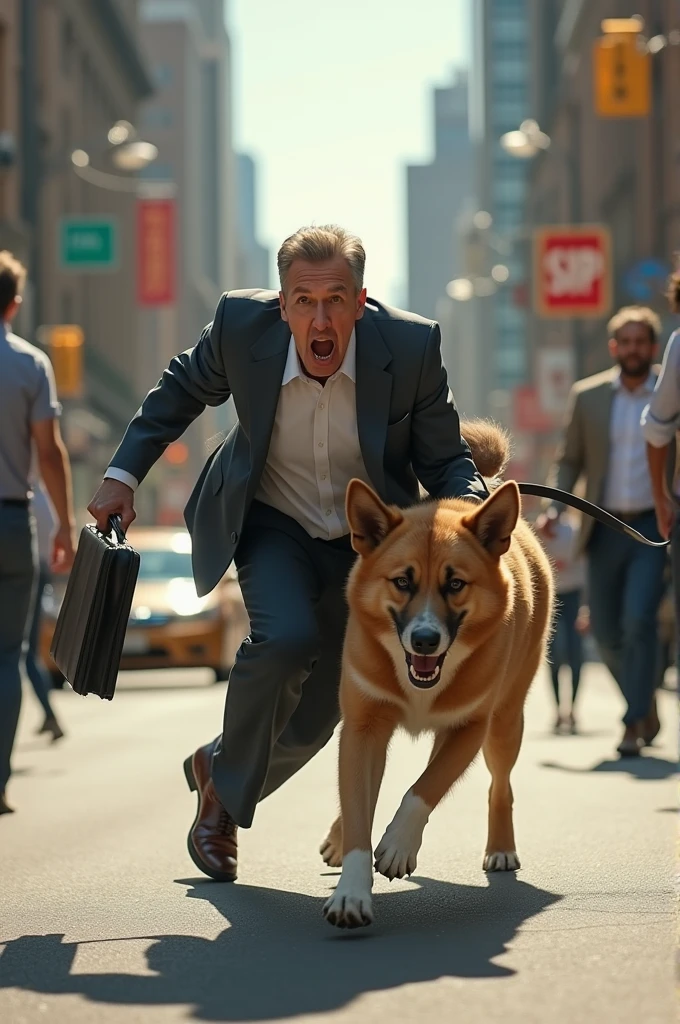Mr Bean killing a dog