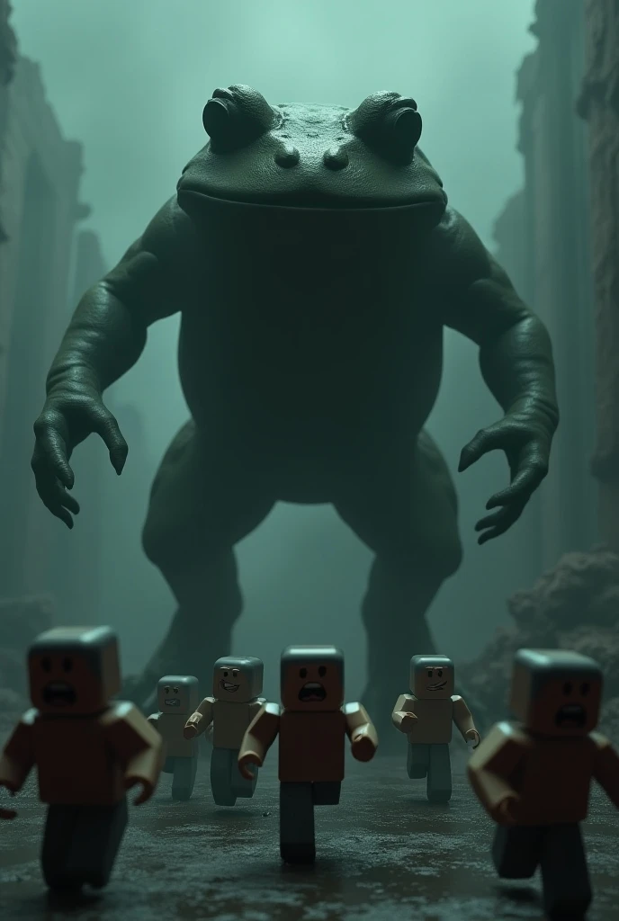 A fat male jabba, fat, brown-green body, large red snake eyes, saliva dripping down his chin, standing sideways by a stone pedestal in a crowded stone cave, chains hanging on the walls, a window carved into the rock in the background, the atmosphere of the "Star Wars" movies dark, smokey atmosphere. camera from the side.