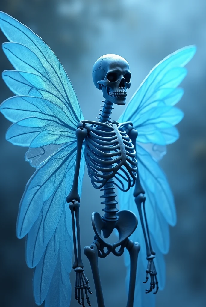 Xray of human body which holding rose in the mouth horizontally