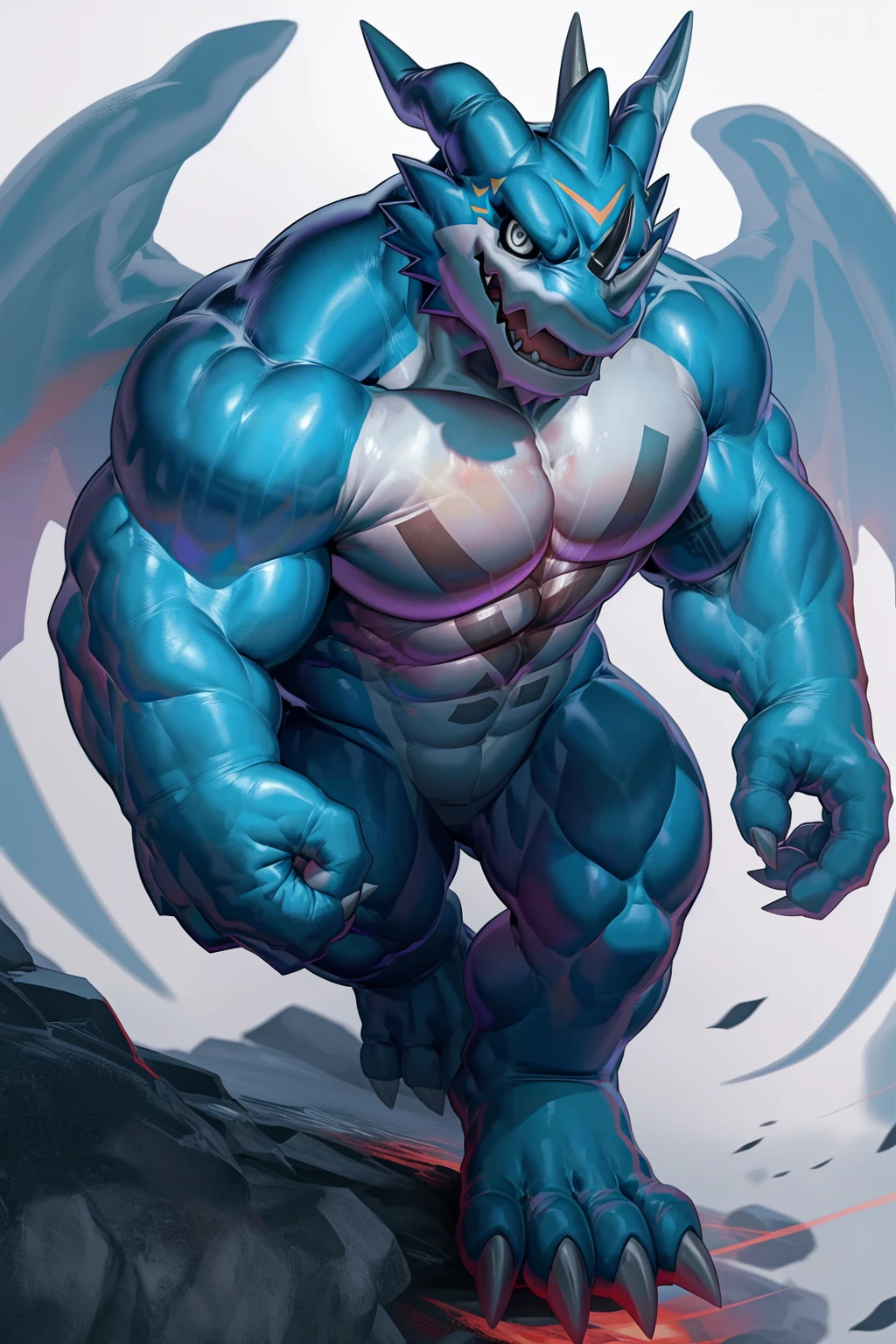 Very muscular beefy dragon flexing muscles, Standing on top of a mountain, using climbing harness. 4k, high resolution, Mejor calidad, colores perfectos, sombras perfectas, perfect lighting, publicado en e621, cuerpo peludo, cuerpo antro, anthro fornido, fornido, solo, male, adulto, masculino, (muy musculosa, big muscles, fuerte:1.2), correct anatomy, (pelaje fotorrealista, piel detallada, epic, obra maestra:1.2), (Detailed mountain background, on the top of the mountain, nubes, paisaje de naturaleza, nieve, invierno), sombras sexys, (por echin, por taran violinista, por Juiceps, por Rykis), (ojos detallados:1.2), impressive physique, pose segura, pose fuerte, cara de confianza, Orgulloso, looking to the camera, close to the camera, pecho feliz, (pene erecto y enorme), pectorales, (high angle shot:1.2), biceps, flexionando, carrocero,