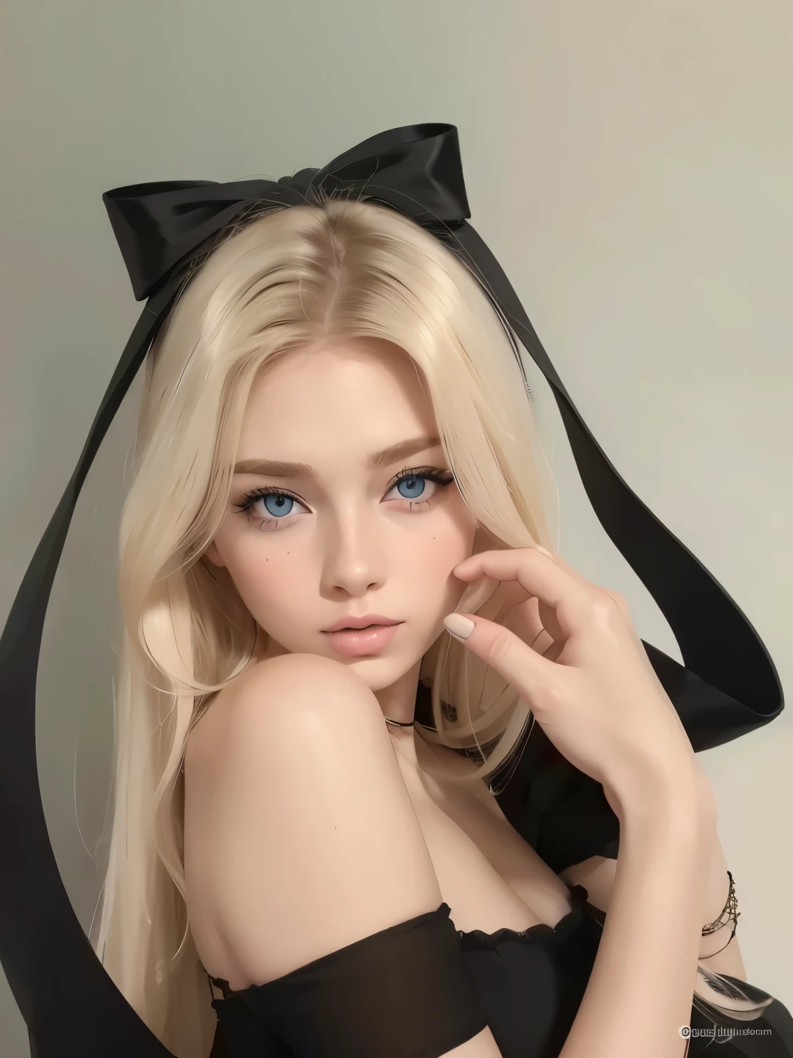 Blonde woman with blue eyes and long hair posing for a photo,  with long blond hair , longos  blonde hair and big eyes, Very cute model, longos  blonde hair and big eyes, pale porcelain white skin,  blonde hair and big eyes, with long hair and piercing eyes, Portrait of Kim Petras, pale-skinned persian girl, with very long blonde hair, with pale skin