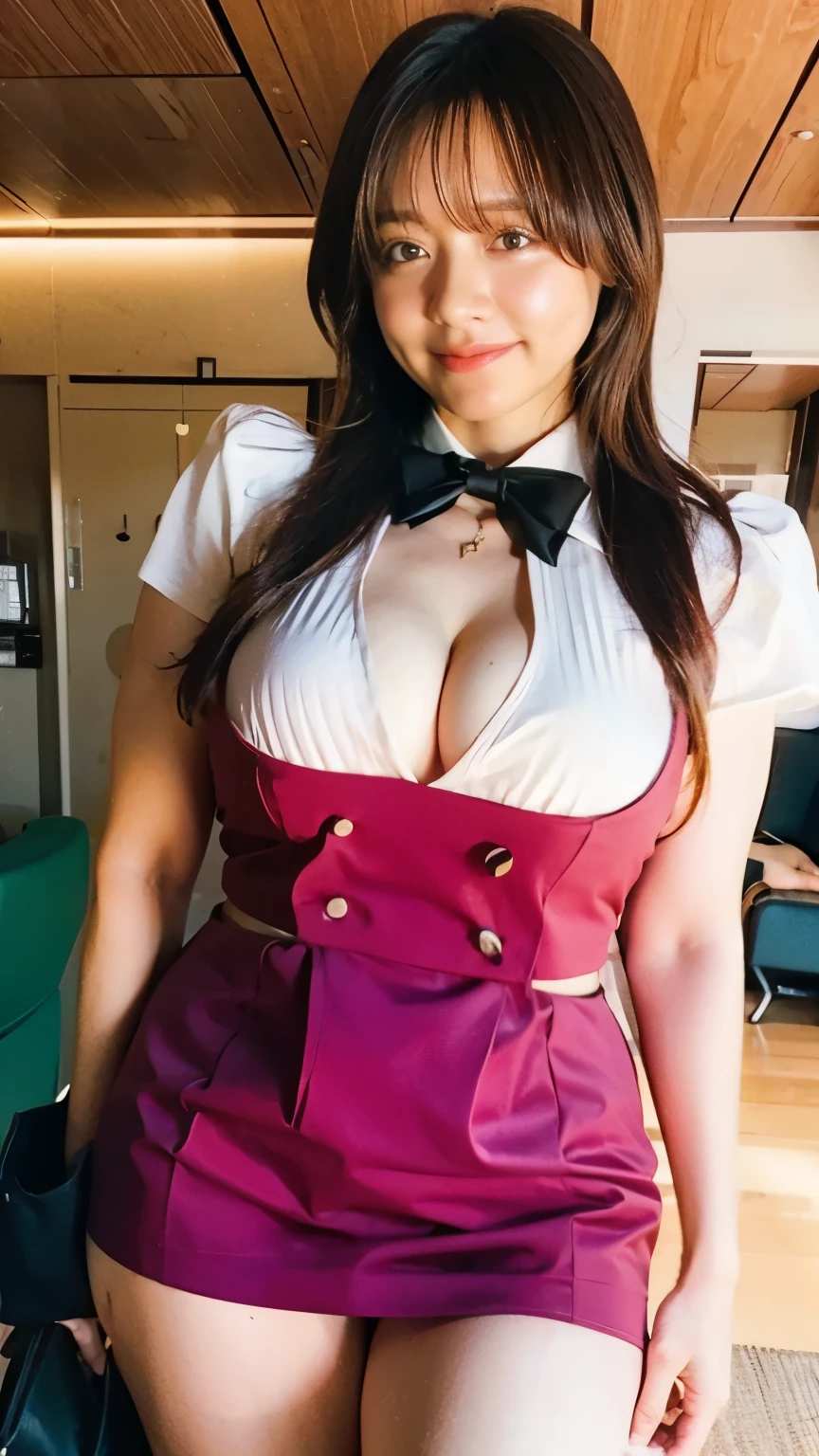 Big Breasts　 cabin attendant