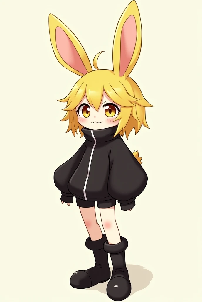 1 girl, solo, full body, blond pony tail, messy diaper, black skirt, yellow jacket, school background, cute style, abdl