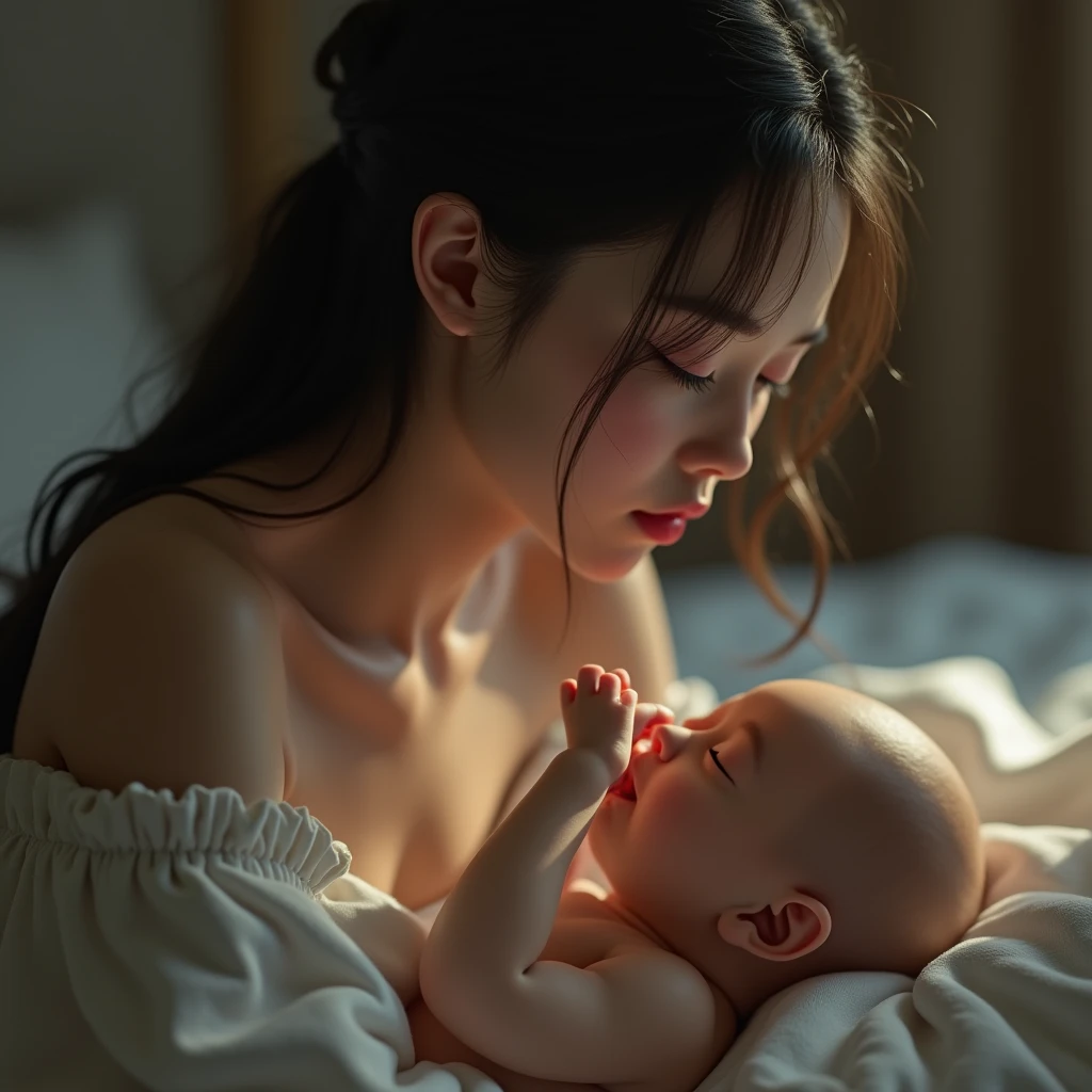 Chinese, very cute beautiful woman, er breaking neck of a boy blindfold bloouth sadism