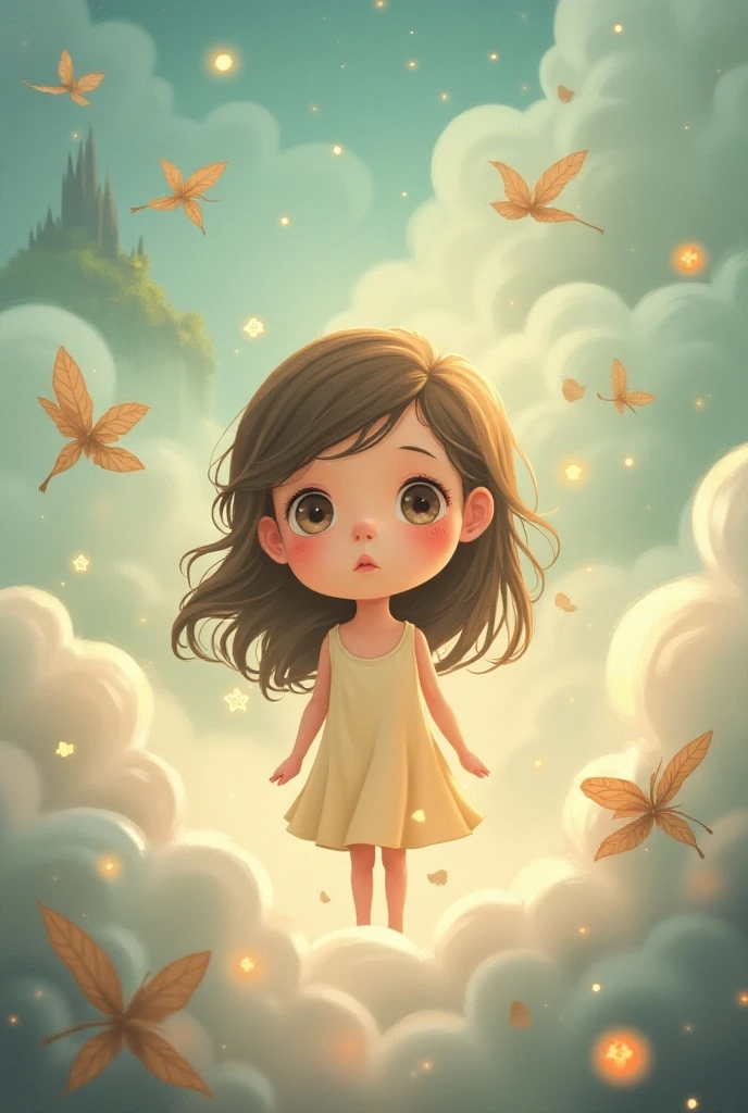 an dynamic illustration of A child waving hands,(Kindergarten and kids background:1.2),out door, Cinematic lighting, Masterpiece, High quality, Best quality, High details