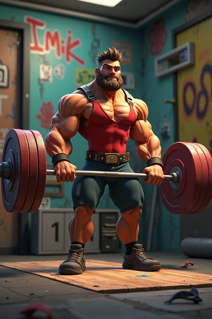Create an image that defines the phrase "the biggest bodybuilding myths"