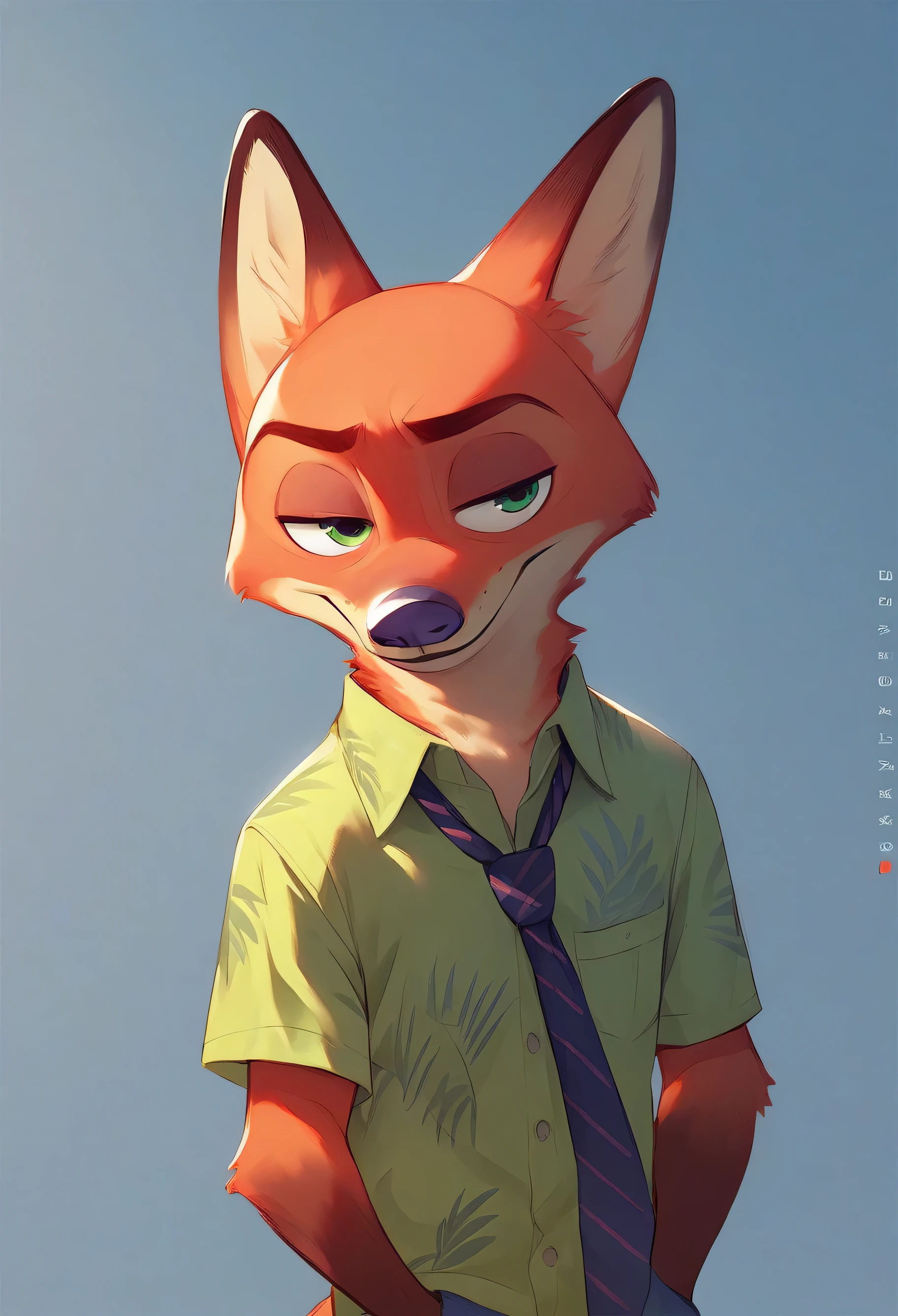 Nick Wilde naked buff