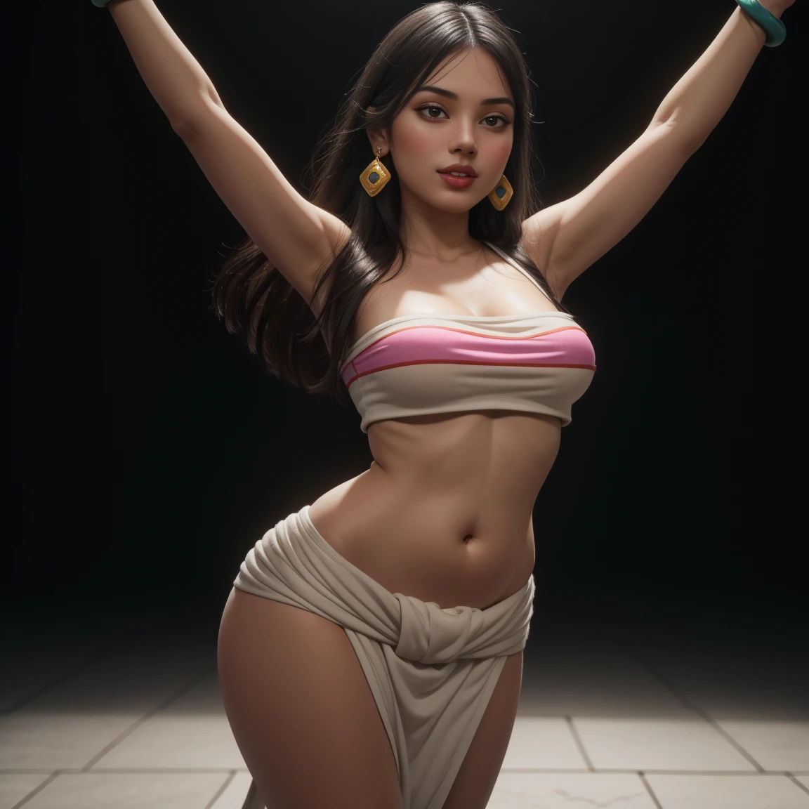 (Hyper-realistic)、(a picture)、(hight resolution)、(in 8K)、(ighly detailed)、(Best Illustration)、(Beautiful detailed eyes)、(top-quality)、(ultra-detailliert)、(Master masterpiece)、(wall-paper)、(Detailed face:1.4)、drooping eyes、full of sweat、Full-body close-up、short-length hair、inner colored、独奏、1 woman in Japan、22 years old、(Armpit、hairarmpits)、(Straighten your back while raising your arms、Squatting and legs open、Squatting、Squat Sack:1.6、skinny thigh、Slim waist、skinny:1.6)、(Sweat、Shiny skin)、(Ahegao、red blush、Rolling eyes、put out the tongue、A detailed eye、二重まぶた、thin cheeks、 shinny skin、shiny small neck、shiny lip、lighting on the face)、Front photo、Cameltoe、(Realistic big breasts:1.2)、(:1.4、Naked:1.4、vaginal:1.4)