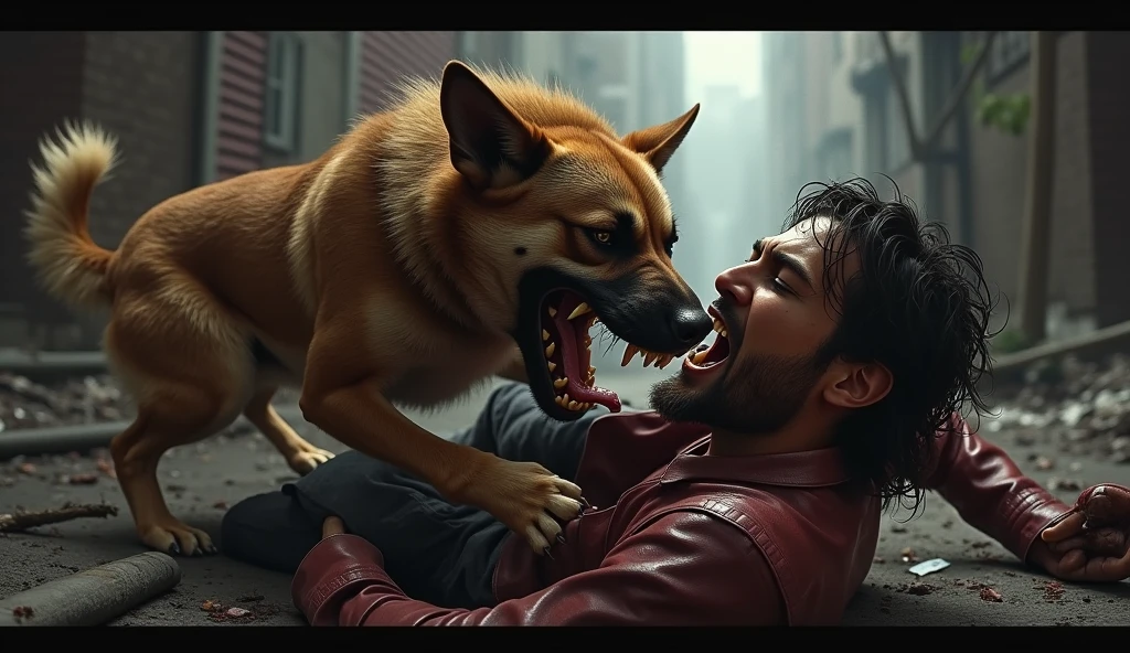 Human eat dog