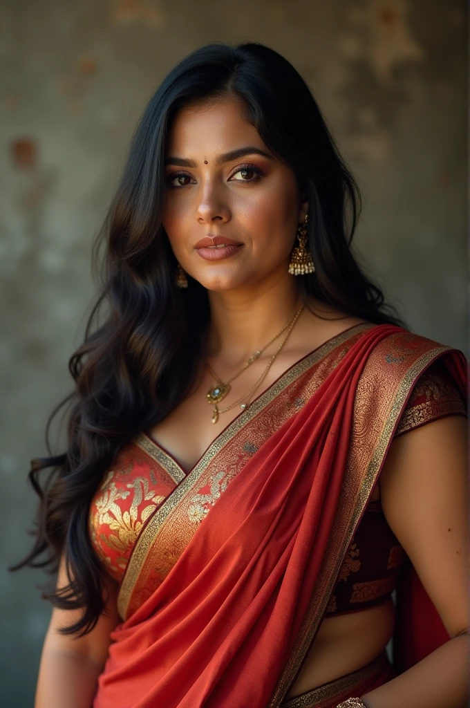 Painting of a woman in a red dress with a rose in her hand, pintura de bonito, Orientalismo, com um rosto orientalista sorridente, arte bonita, Directed by: Nazmi Ziya Guran, arte tradicional, arabian art, Retrato de Darna moderno, Directed by: Natasha Tan, Fanart, arte linda, Directed by: François Bocion, she is dancing. Realistic