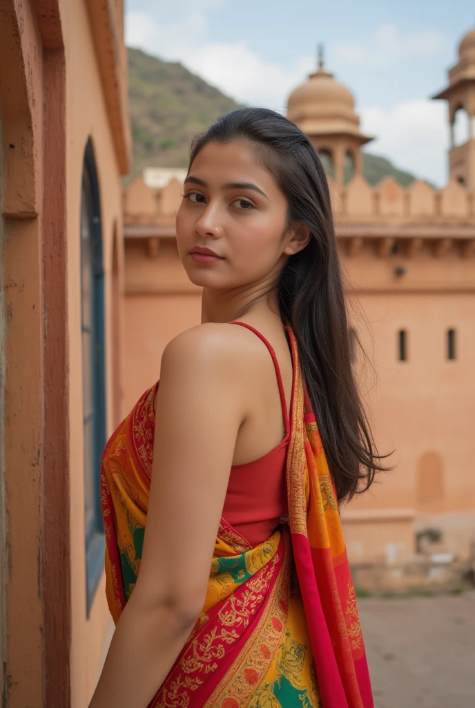 (Kathmandu temple, SFW, traditional Nepalese dress, shawl, sandals, serene pose, in front of the temple, midday:1.35) Instagram_Influencer_99_By_Stable_Yogi
Faceshot_By_stable_yogi
Styler_Embedding_By_Stable_Yogi
<lora:Detail Blaster By Stable Yogi:0.5>
(center_parted_long_wavy_hair)