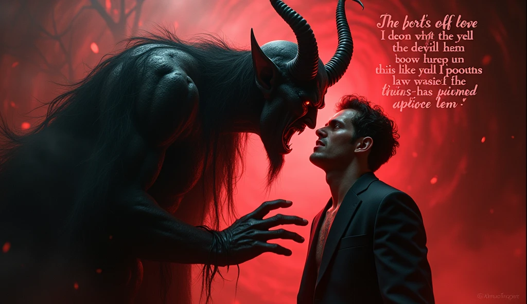 Video of demon and rich man fighting